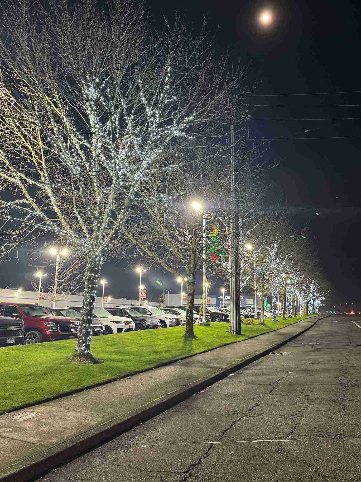 Lighting work