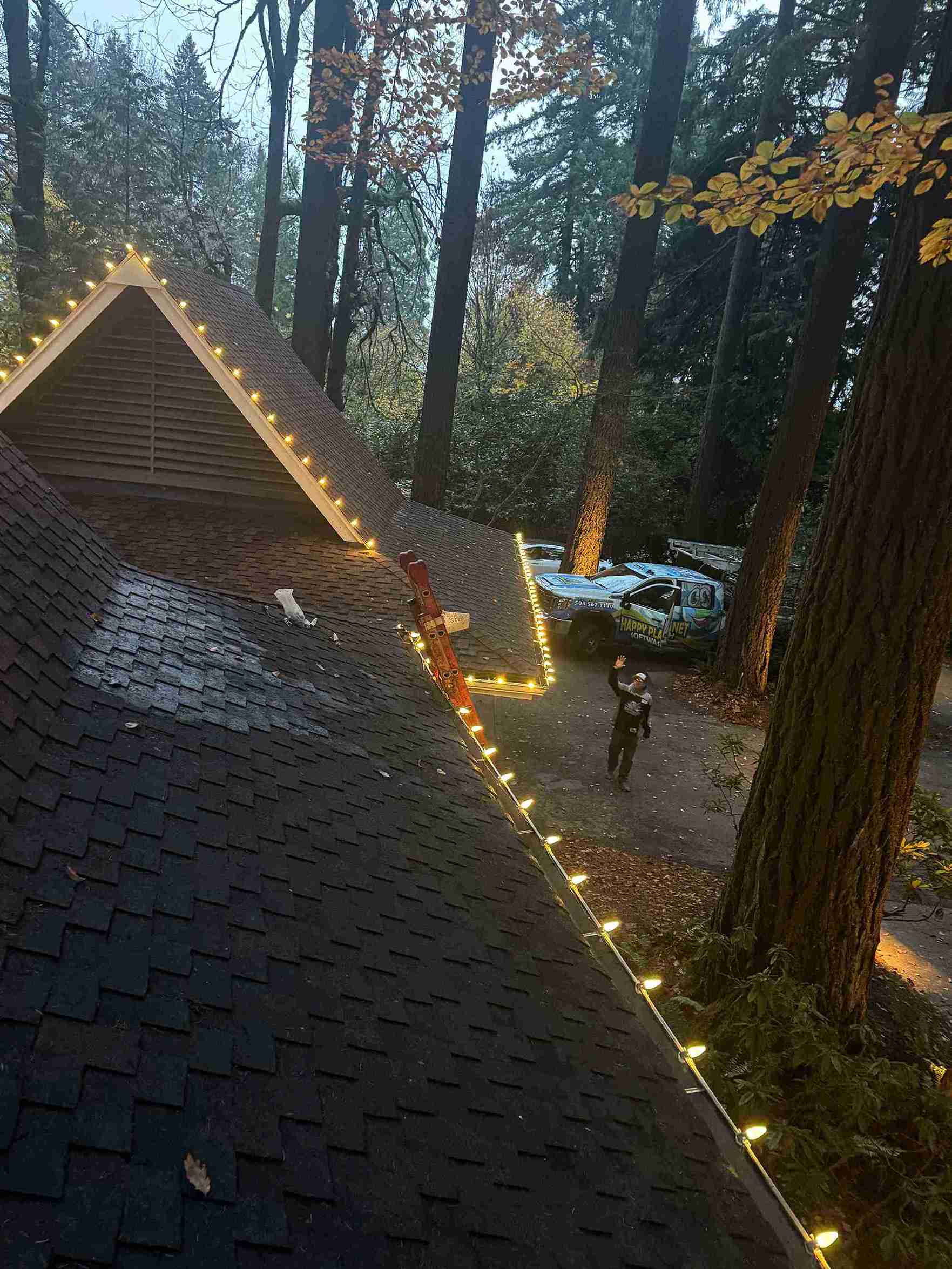 Lighting work